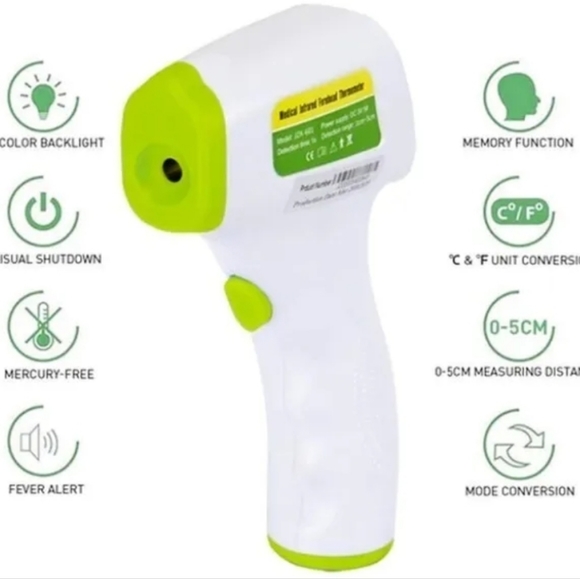 Forehead Thermometer No-Touch Thermometer Infrared Fever Thermometer - Picture 8 of 8